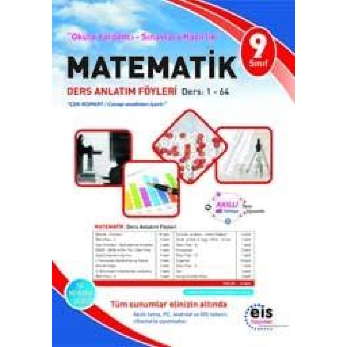 9.SINIF MATEMATİK DERS ANLATIM FÖYLERİ