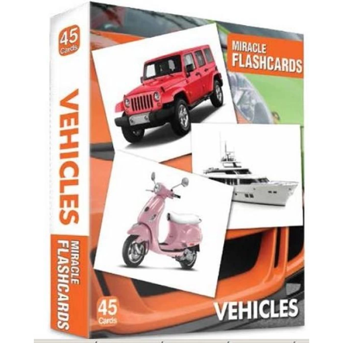 MK/MİRACLE- FLASHCARDS VEHİCLES