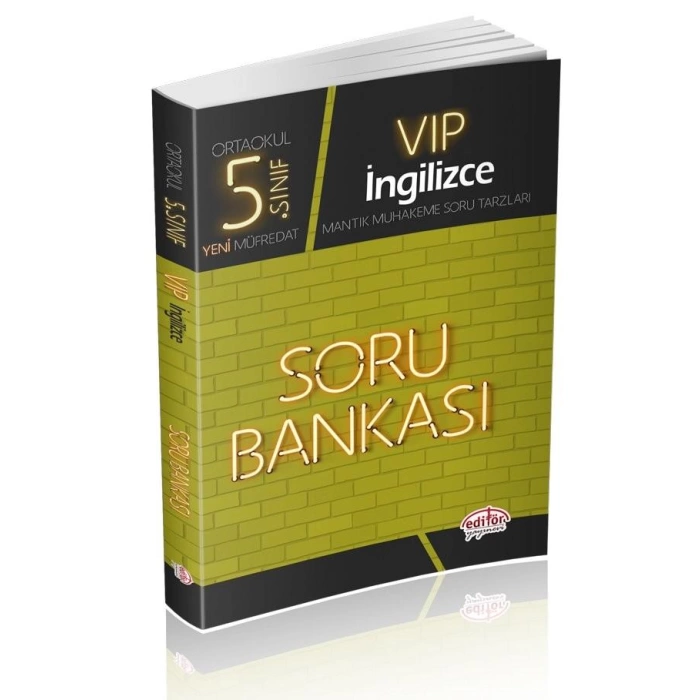 Editör 5.Sınıf VIP İngilizce Soru Bankası