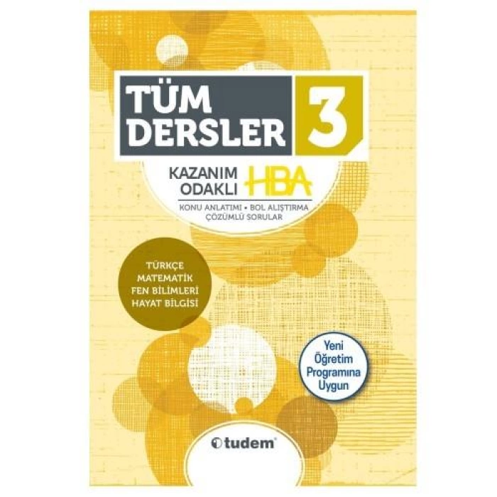 TÜDEM 3.SINIF TÜM DERSLER