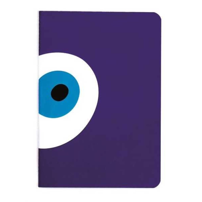 DEFFTER EVIL EYE TERZİ DİKİŞ DEFTER / BLUE