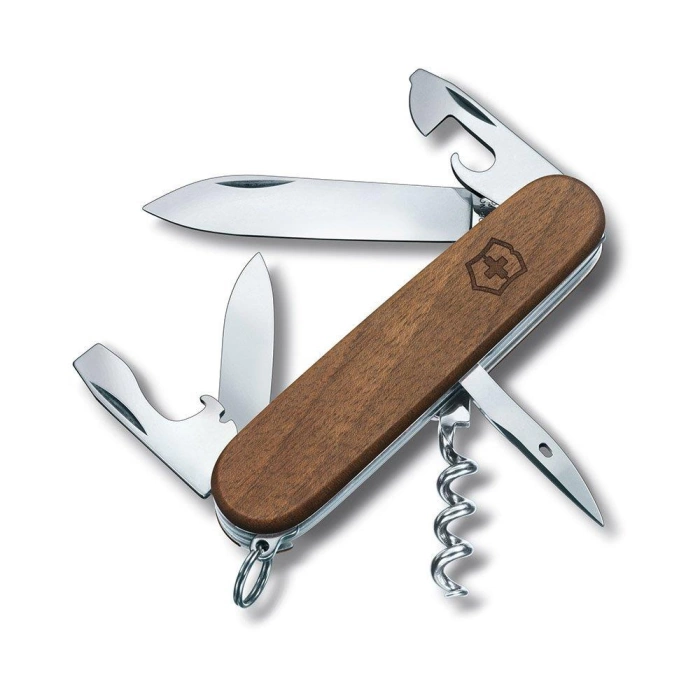 Victorinox 1.3601.63 Spartan Wood Çakı 91MM CEVİZ AĞACI YÜZEYLİ