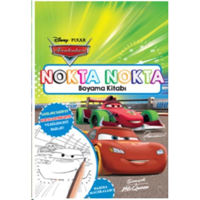 ARABALAR NOKTA NOKTA BOYAMA KİTABI