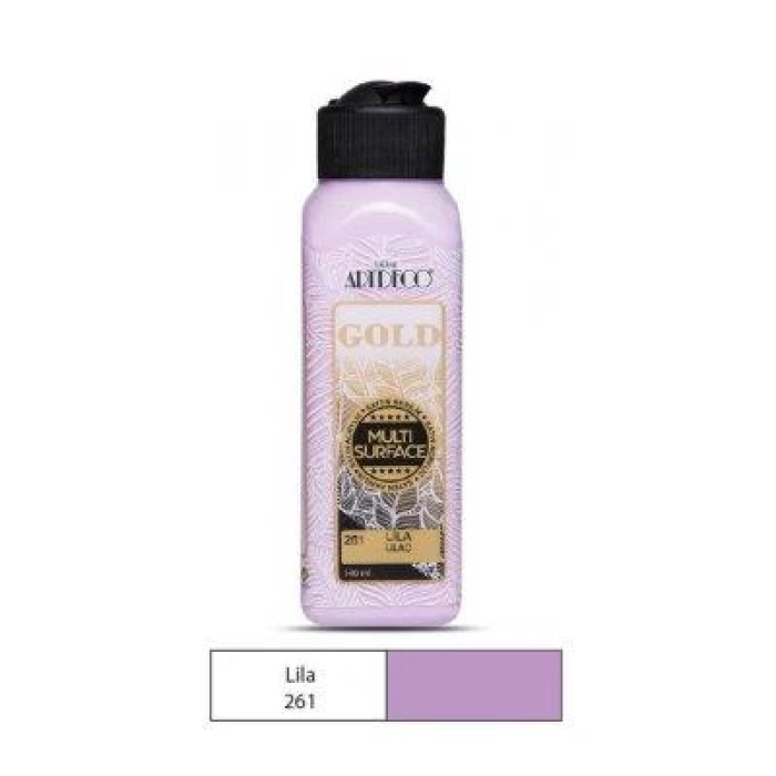 Artdeco Gold Multi-Surface Akrilik Boya 140ml Lila 261