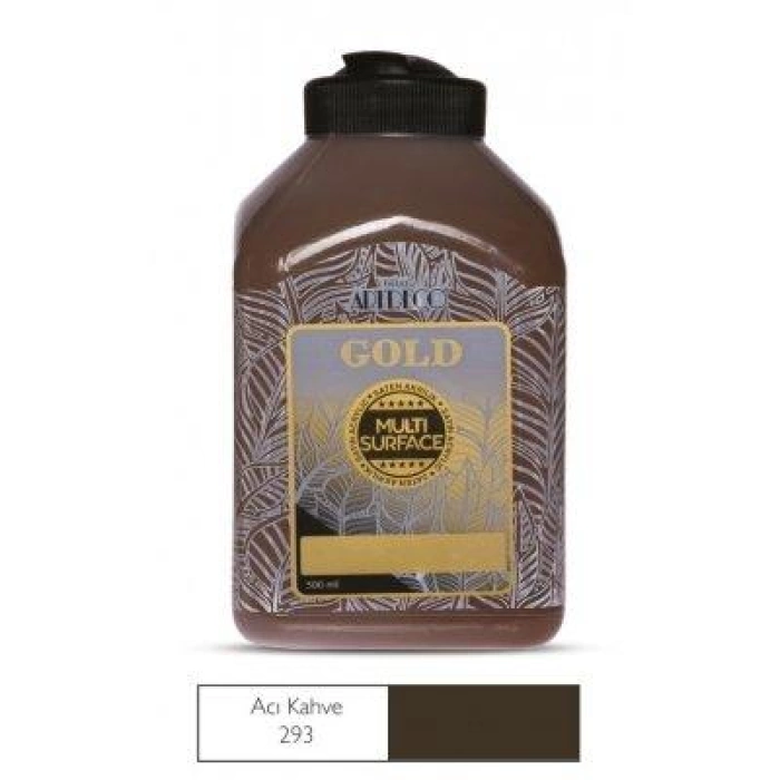 Artdeco Gold Multi-Surface Akrilik Boya 500ml Acı Kahve 293