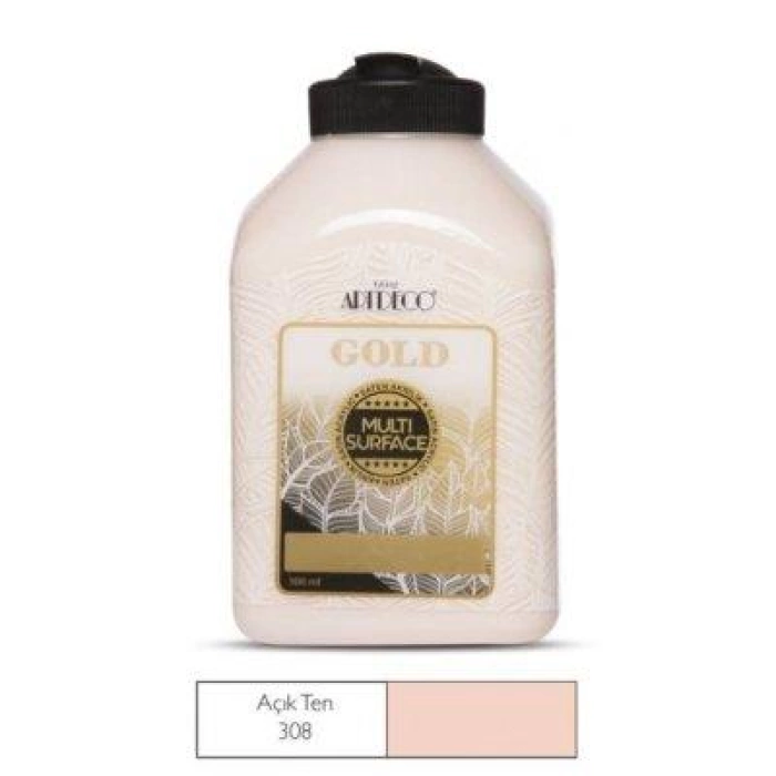 Artdeco Gold Multi-Surface Akrilik Boya 500ml Açık Ten 308