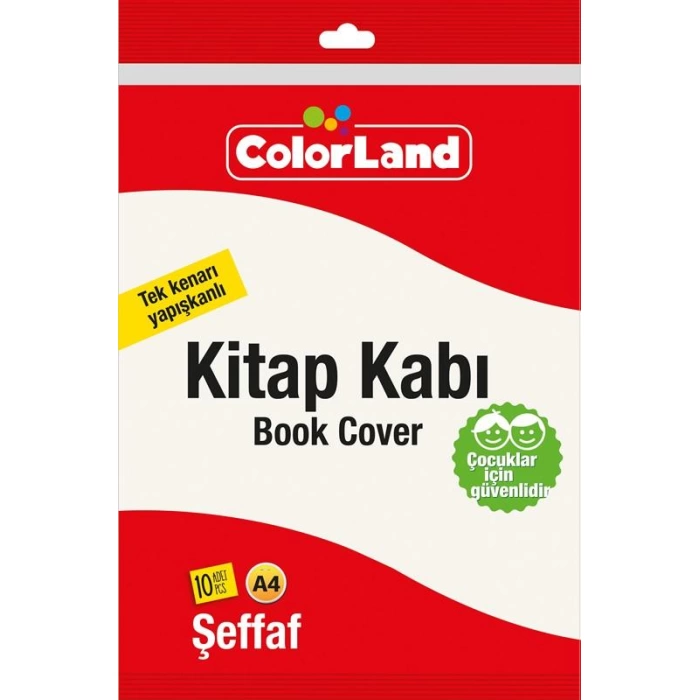 COLORLAND KİTAP KABI EKO ŞEFFAF