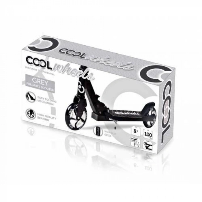 COOL WHEELS 8+ KATLANIR SCOOTER GRİ