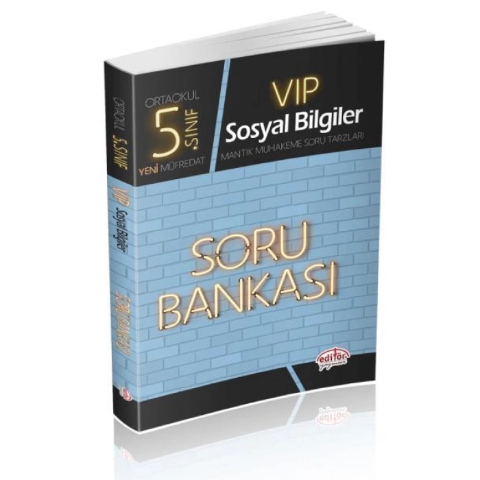 Editör 5. Sınıf VIP Sosyal Bilgiler Soru Bankası