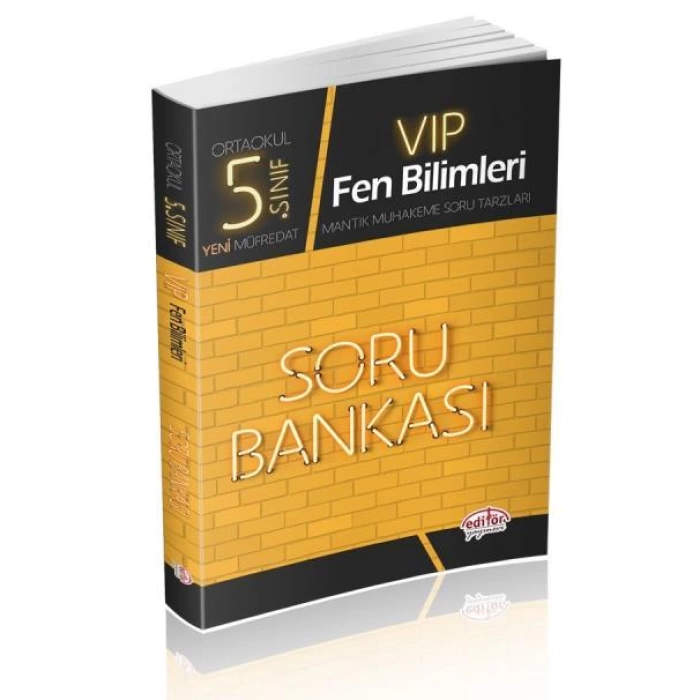 Editör 5.Sınıf VIP Fen Bilimleri Soru Bankası