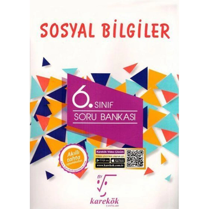 KAREKÖK 6.SINIF SOSYAL BİLGİLER SORU BANKASI