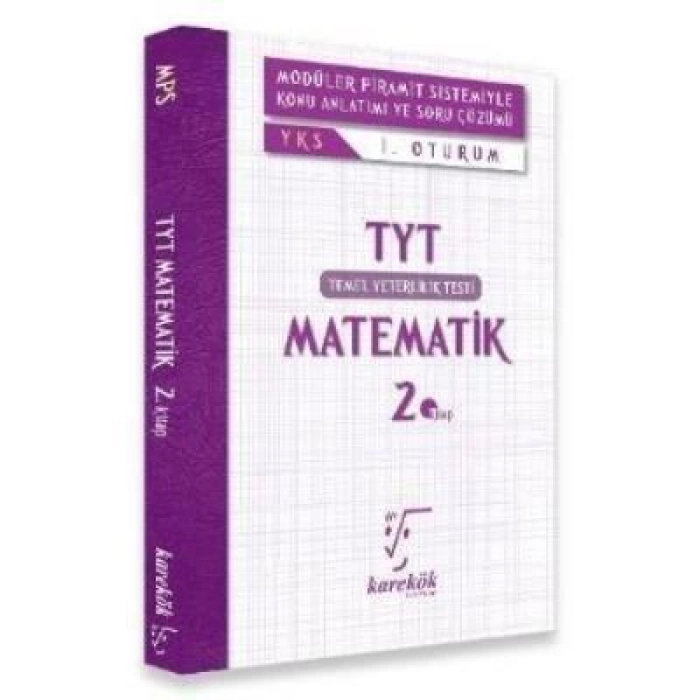 Karekök YKS TYT Matematik 1.Oturum 2.Kitap