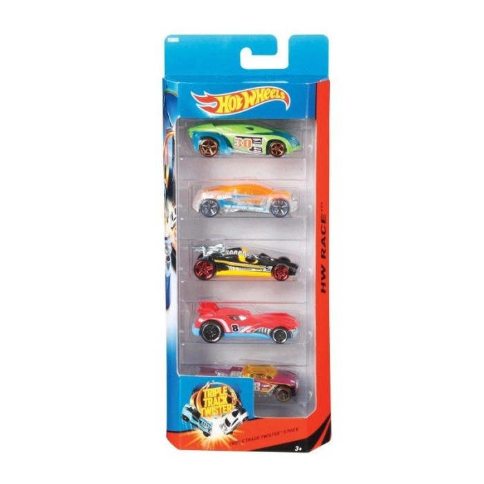 Mattel  Hot Wheels Beşli Araba Seti 1806