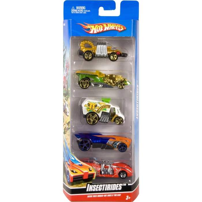 Mattel  Hot Wheels Beşli Araba Seti 1806