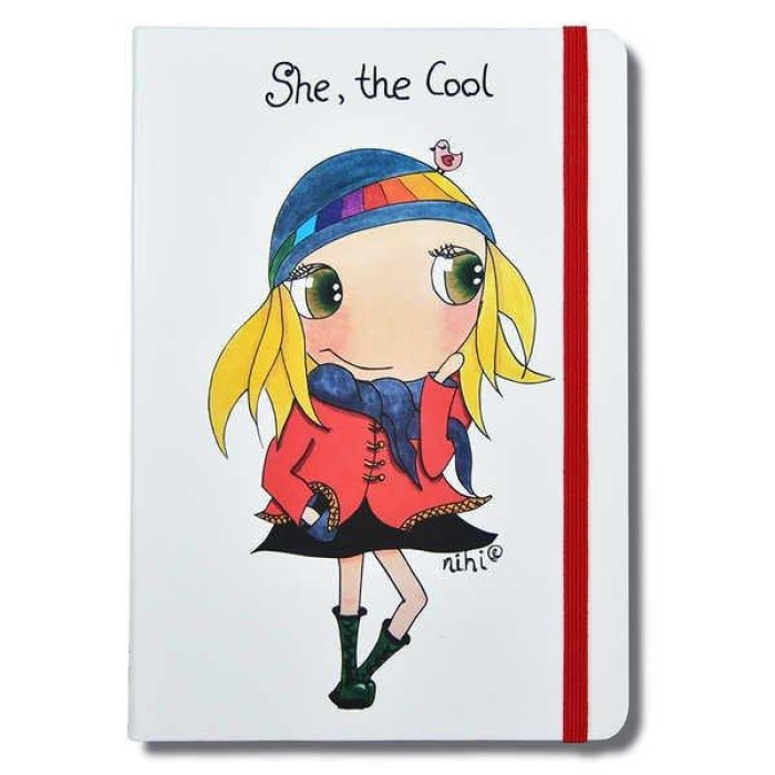 NİHİ DEFTER LASTİKLİ 21*14,5 / COOL