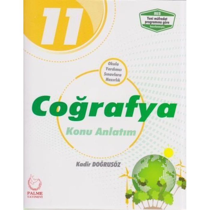 PALME 11.SINIF COĞRAFYA KONU KİTABI *YENİ* 2019