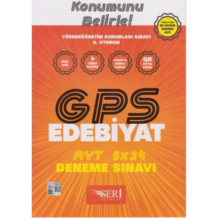 Seri GPS TYT Edebiyat 5x40 Deneme Sınavı