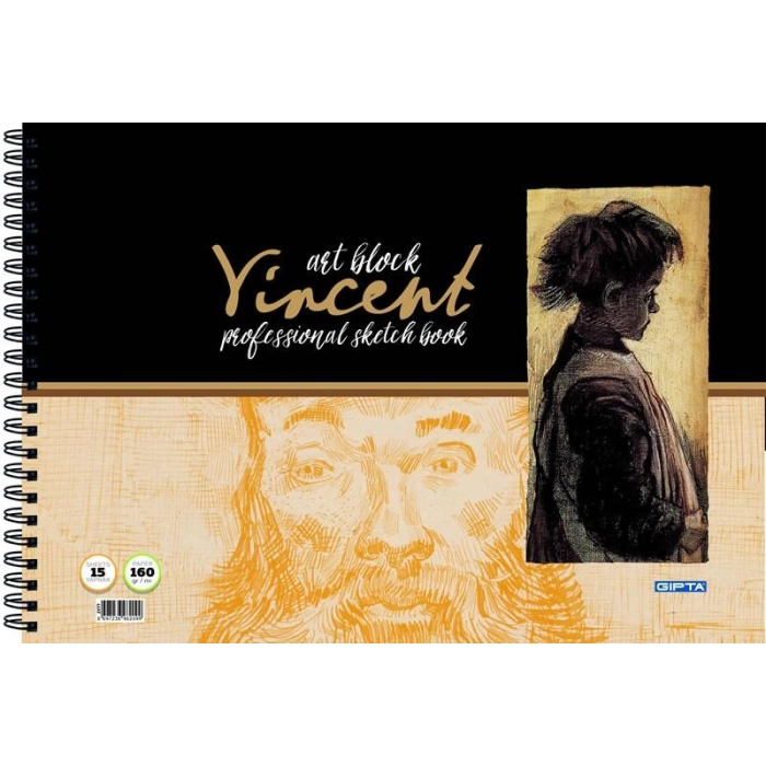 GIPTA VINCENT ART BLOCK SP.RESİM DEF.35x50-15 YP.