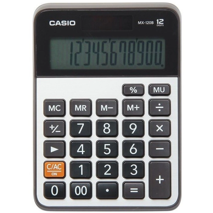 CASIO MX-120B MASA TİPİ 12 HANE HESAP MAKİNESİ