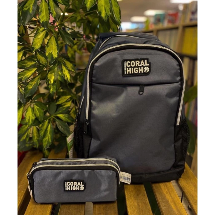 YAYGAN CORAL HIGH KALEM ÇANTA (İKİ BÖLMELİ)  22191