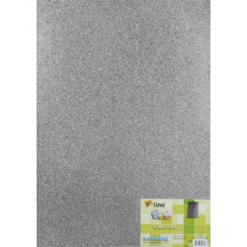 LİNO EVA 50X70 CM.GÜMÜŞ 2MM.  SİMLİ