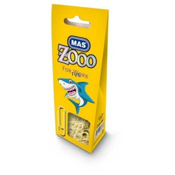 MAS ZOO PAKETTE PLASTİK KAPLI ATAÇ SARI