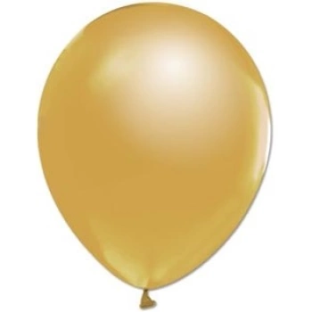 BASKI BALONU METALİK GOLD 100LÜ