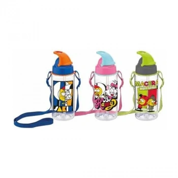 GIPTA KRAL ŞAKİR DESENLİ PİPETLİ TRITAN MATARA 500CC