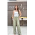 KETEN BELİ LASTİKLİ PANTOLON