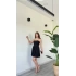 STRAPLEZ DANTEL KISA ELBİSE