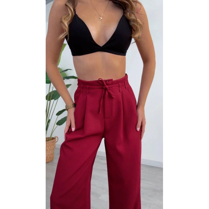 BAĞLAMA DETAYLI PALAZZO PANTOLON