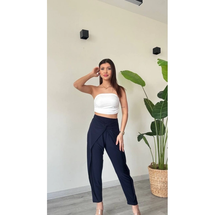 DÜĞÜMLÜ ŞALVAR PANTOLON