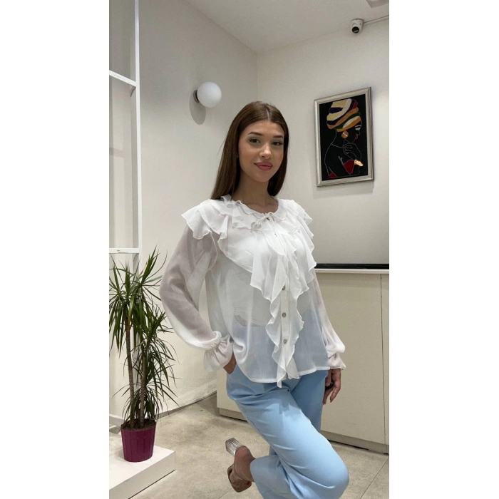 FIRFIR DETAYLI GÖMLEK