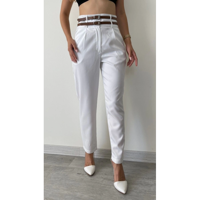 İKİLİ KEMERLİ PANTOLON