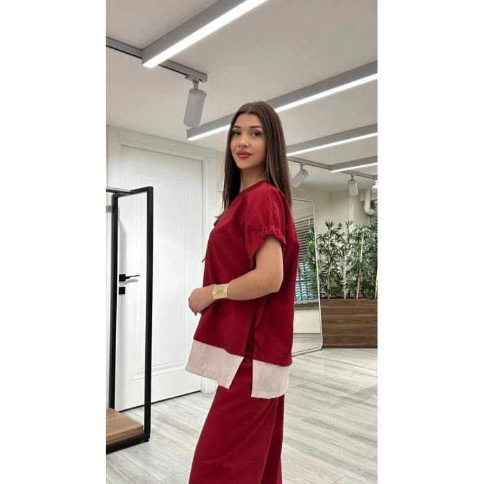 KOLLARI BÜZGÜLÜ MODAL TAKIM