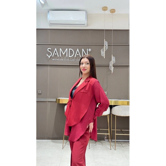 ÖNDEN BAĞLAMALI CEKET