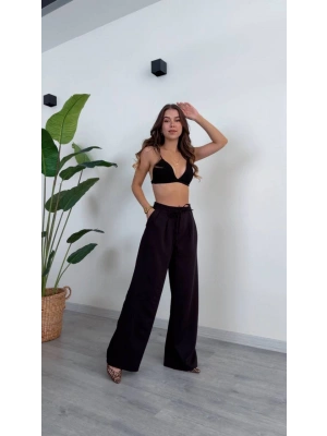 BAĞLAMA DETAYLI PALAZZO PANTOLON