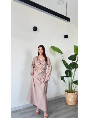 BLUZ BAĞLAMALI ETEK TAKIM