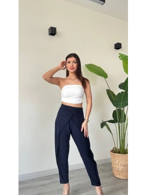 DÜĞÜMLÜ ŞALVAR PANTOLON