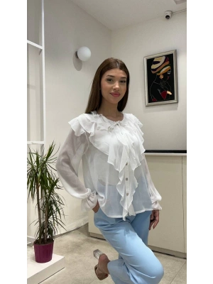 FIRFIR DETAYLI GÖMLEK