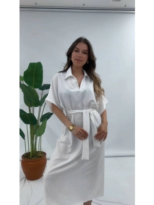 GÖMLEK YAKA  ELBİSE