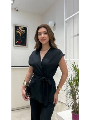 KETEN YELEK BAĞLAMALI