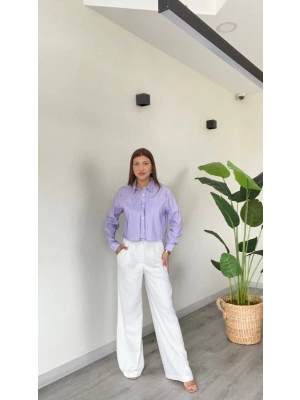 KISA ÇİZGİLİ GÖMLEK