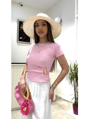 KISA KOLLU TOKA DETAYLI BLUZ