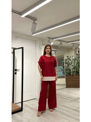 KOLLARI BÜZGÜLÜ MODAL TAKIM