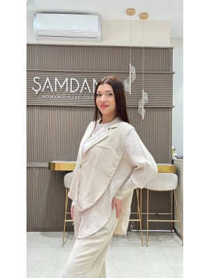 ÖNDEN BAĞLAMALI CEKET