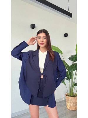 ÖNDEN BAĞLAMALI CEKET