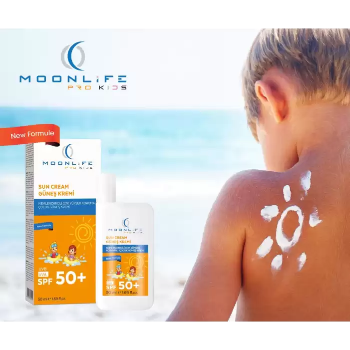 Moon Life Pro Kids Çocuk Güneş Kremi SPF50+ 50 ml