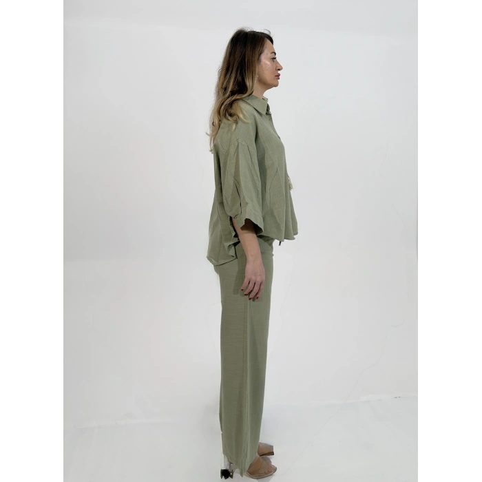 Cep Nakış Detay Takım Yeşil