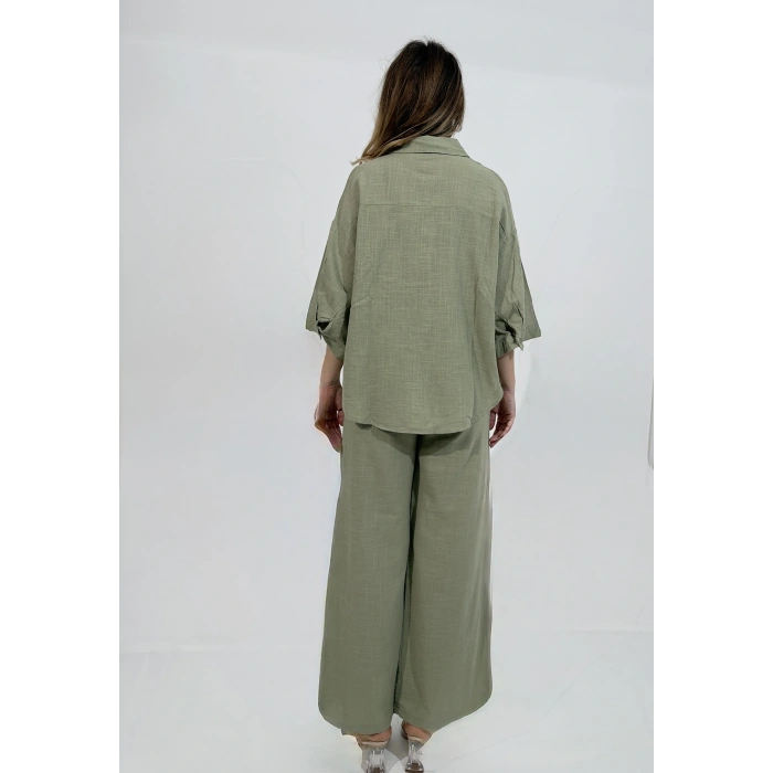 Cep Nakış Detay Takım Yeşil